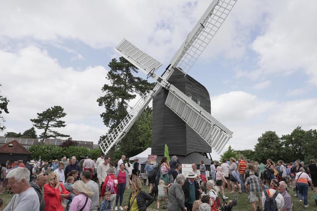 The traditional annual fete at High Salvington Windmill is one of the best around locally, with pocket-money games and attractions for children, morris dancers, tours and ice cream