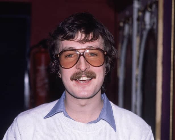 Flashback to 1981 and Steve Wright is pictured at Radio 1 around the time he started his afternoon show (Photo by Hulton Archive/Getty Images)