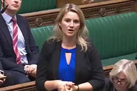 Jess Brown-Fuller MP in the House of Commons | Picture: Parliament.tv