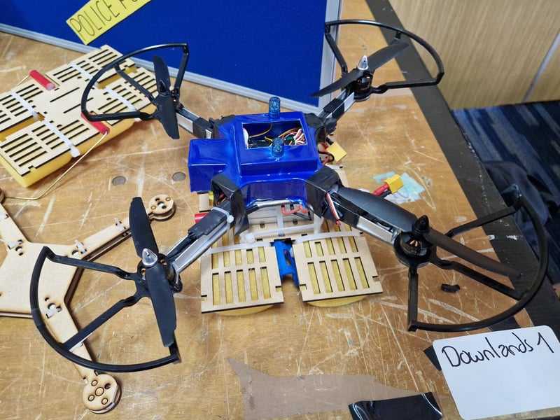 The Downlands team 1 drone
