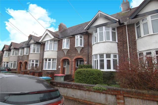 Located close to the railway station and town centre, this property has spacious accommodation over three floors and a large back garden.