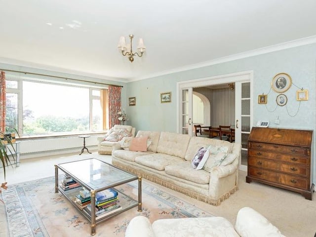 This substantial detached family house sits on the highest point in North Lancing, with grounds totalling 0.5 acres of land. Offers in the region of £1million are invited for this four-bedroom property at the foot of the South Downs National Park, with magnificent panoramic coastal views.