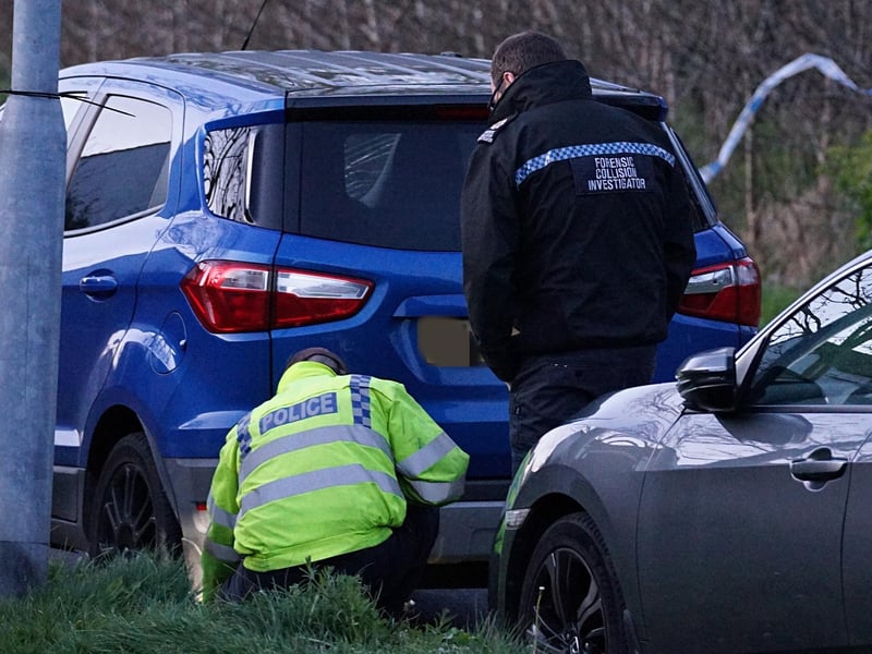 Emergency services at the scene. Picture: Sussex News and Pictures