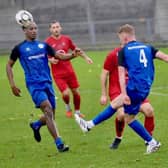 Shoreham in action against Pagham at Middle Road | Picture: Stephen Goodger