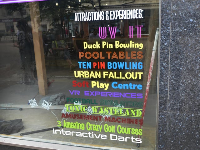 Owens, a family fun factory, will span three floors of the 77,000 square foot building previously occupied by Debenhams on Robertson Street.
