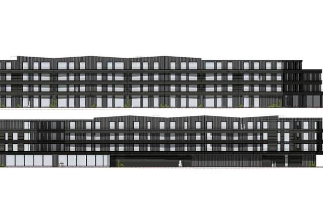 Chichester District Council is to fight an appeal launched over plans to build 87 flats at Shopwyke Lakes. Image: Chapman Lily Planning
