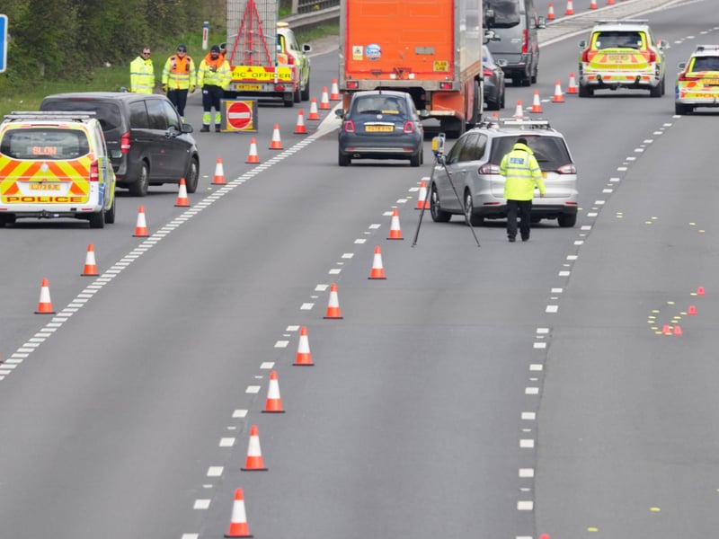 A police investigation is underway after a serious collision on the M23, near Gatwick Airport. Sussex Police confirmed that officers are ‘investigating a serious single vehicle collision’. It happened between junction ten (Crawley) and junction nine (London Gatwick Airport), just after 5am, on Thursday (April 2).