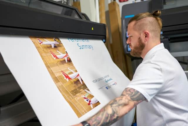 Xpress printers, business on Gatwick's Supplier Registration scheme