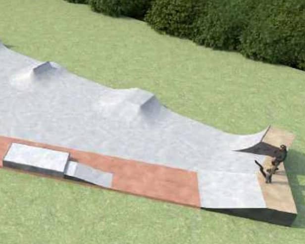 Plans to remove and rebuild an East Wittering skate park have been submitted to Chichester District Council. Image: Canvas Spaces Ltd