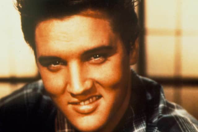 Elvis Presley - famed for his lip curl as well as his music!