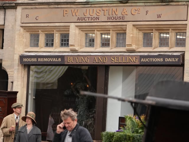 Filming continues in Arundel for Wicked Little Letters, starring Olivia Colman and Jessie Buckley. Photo: Eddie Mitchell