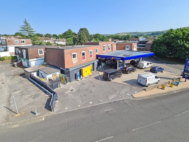 The petrol station at Old Mill Drive in Storrington