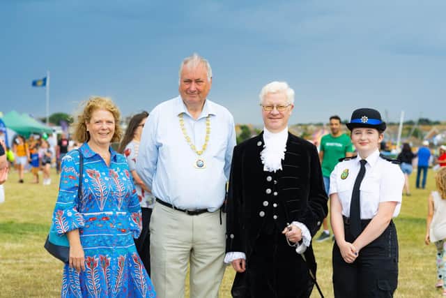 Attendees at Peacehaven Community Fair
