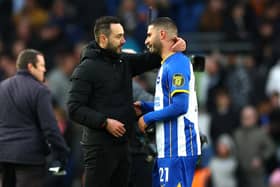 Roberto De Zerbi has hinted that striker Deniz Undav could be on his way out of Brighton & Hove Albion after admitting he has ‘enough’ options in attack. Picture by Bryn Lennon/Getty Images