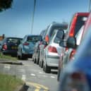 Part of the A21 is closed