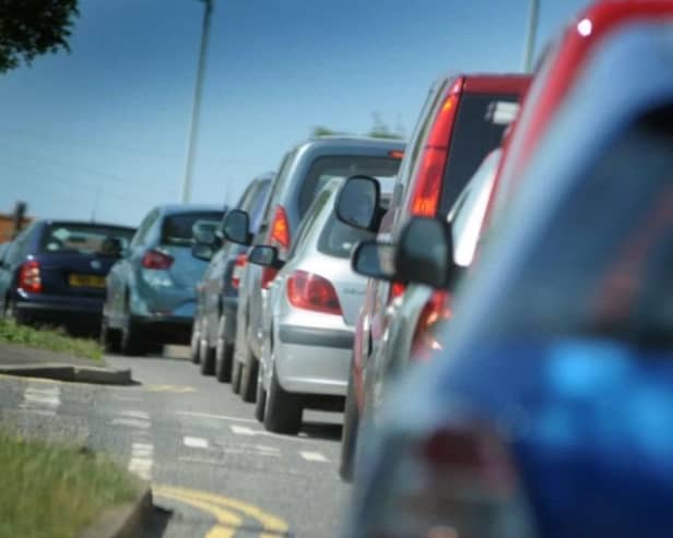 Part of the A21 is closed