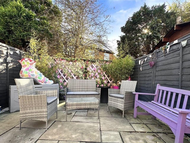 This delightful two-bedroom, end-terrace house in a quiet cul-de-sac has just come on the market with Graham Butt, priced at £330,000.