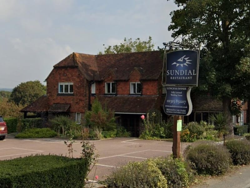 The Sundial, in Gardner Street, Herstmonceux, has a rating of 4.7 from more than 200 reviews