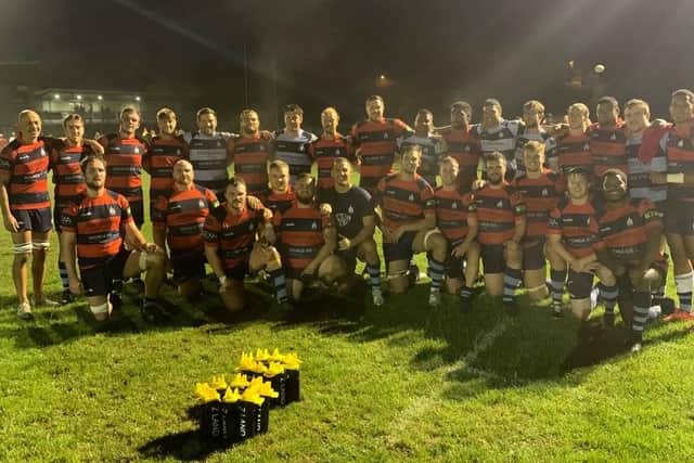 Chichester RFC's senior squad are ready for kick off