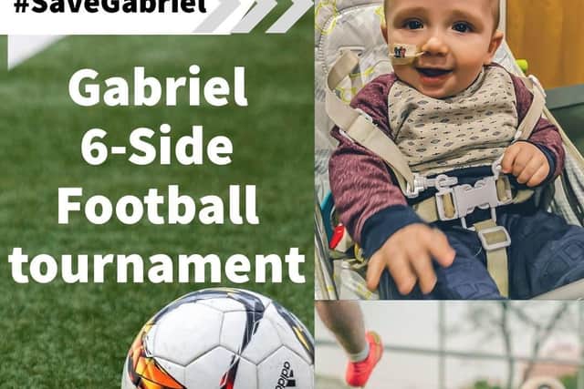 Charity football tournament for Gabriel