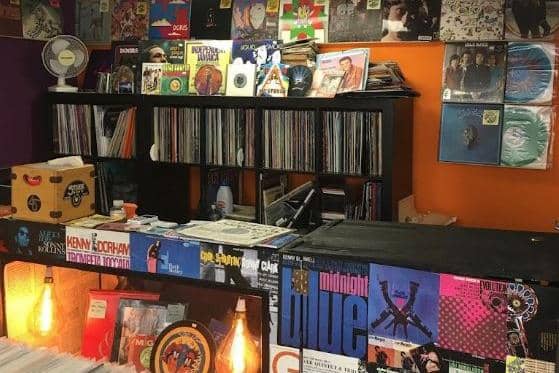 Inside Steyning record shop Slipped Discs is an array of vinyl records, CDs, cassettes - and more. Photo contributed