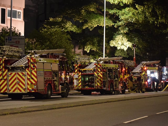 There were ‘no reports of casualties’ at an ‘accidental fire’ on the second floor of a commercial building in Eastbourne, East Sussex Fire & Rescue Service have confirmed.