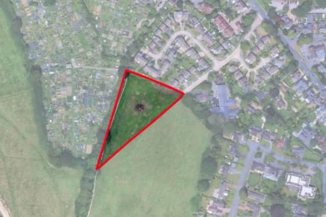 Plans to build 21 homes south of Athelstan Way, in Horsham, have been submitted to the district council. Image: Mr and Mrs A Brazil