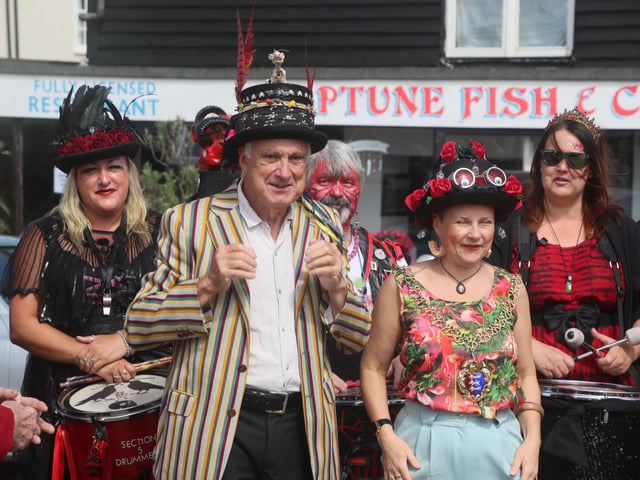 Hastings Old Town Carnival Week 2025: Opening Ceremony. Photo by Roberts Photographic.