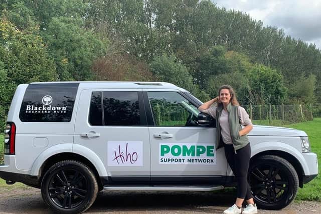 A Chichester entrepreneur has embarked on a month-long roadtrip across the UK to raise money in aid of two charities close to her heart. Photo: contributed