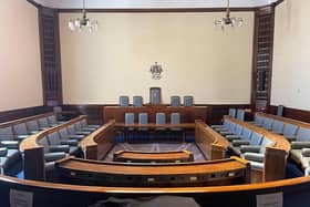 Worthing Town Hall council chamber