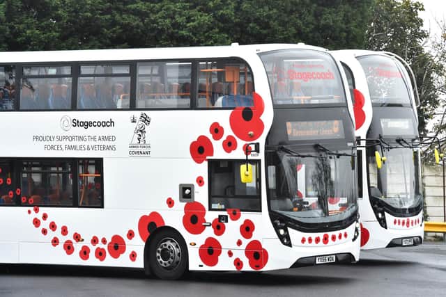A call has been made to provide free bus travel for veterans living in East Sussex