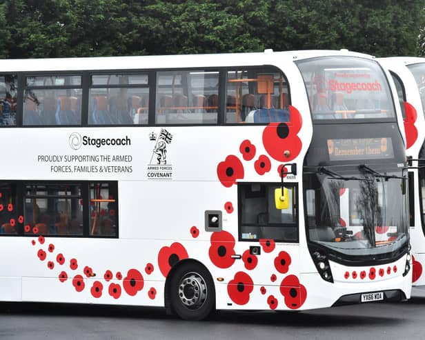 A call has been made to provide free bus travel for veterans living in East Sussex