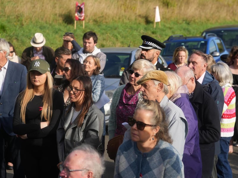 The families of nine-year-olds Karen Hadaway and Nicola Fellows gathered in Brighton’s Wild Park to honour the girls 40 years after their deaths.