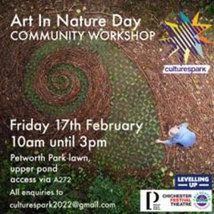 As part of this year’s Culture Spark in the Chichester district, Petworth House will hold an ‘Art in Nature’ day.