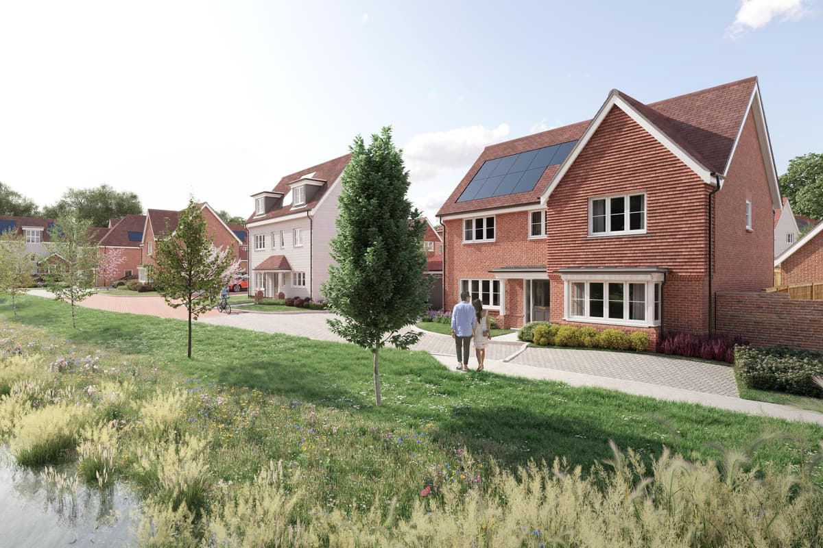 First major net zero carbon development planned for Mid Sussex: joint venture will bring 120 new homes to Burgess Hill 