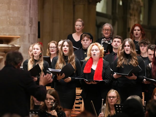 Carols by Candlelight, Worthing College's annual Christmas concert, brought staff and students together at St Mary's Church in Broadwater
