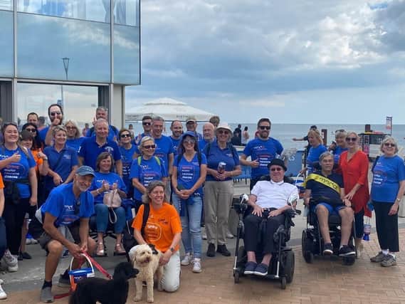 Sussex MND Association supporters are looking forward to this year's Brighton fundraising walk