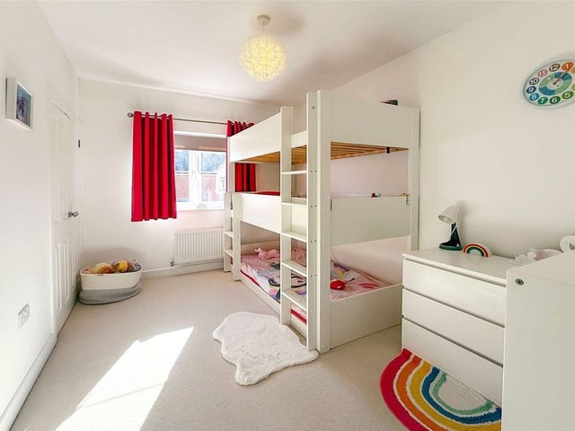 There are four well-proportioned bedrooms, offering families flexibility