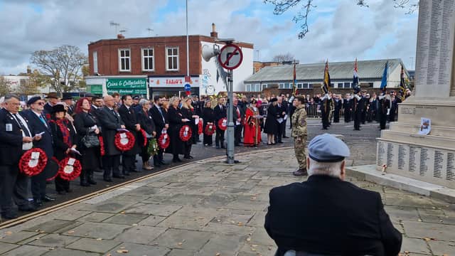 Worthing Remembrance Service held on November 9, 2025