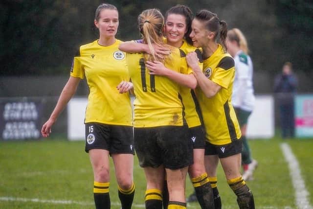 The Wasps' name and yellow and black colours are no more - the team have been renamed Haywards Heath Women (Picture: Ben Davidson Photography – www.bendavidsonphotography.com)