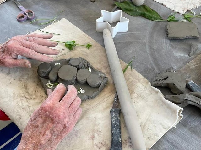 As part of Dementia Awareness Week, the club sponsored materials for classes at Shoreham Pottery for those living with dementia and memory problems
