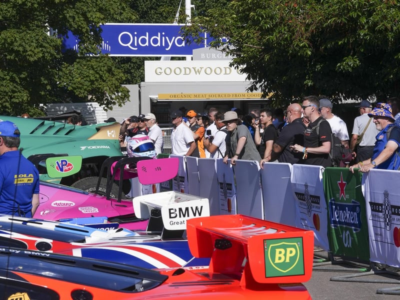 Opening day of 2025 Festival of Speed at Goodwood