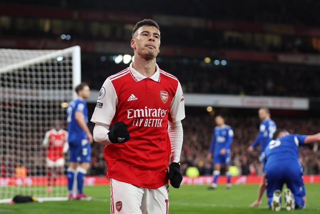 Gabriel Martinelli has netted 11 goals for Arsenal in the Premier League with an xG of 6.7. That's an overperformance of 4.3 goals