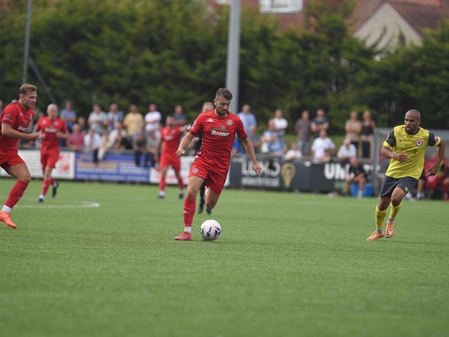 Images from Worthing v Eastbourne Borough in National South
