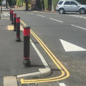 Part of the completed Active Travel works around Thomas A Becket Junior School, Worthing. Photo: West Sussex County Council