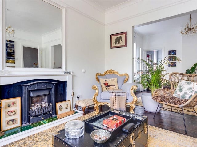 Offers over £850,000 are invited for this five-bedroom, semi-detached house in Heene Road, Worthing, which comes to the market with Michael Jones Estate Agents chain free