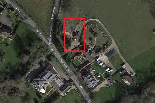 A personal trainer is hoping to replace derelict stables at The Granary in Scaynes Hill Road, Lindfield, with a new gym. Photo: Google Maps