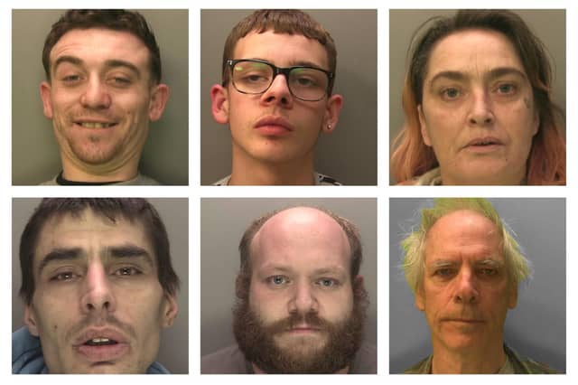 We take a look at some of the criminals locked up in Sussex during the first four months of 2024.