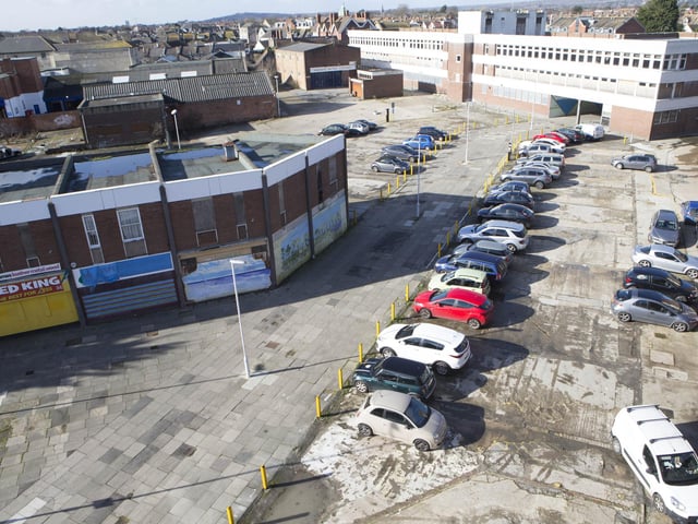 Worthing's Teville Gate site in February, 2017