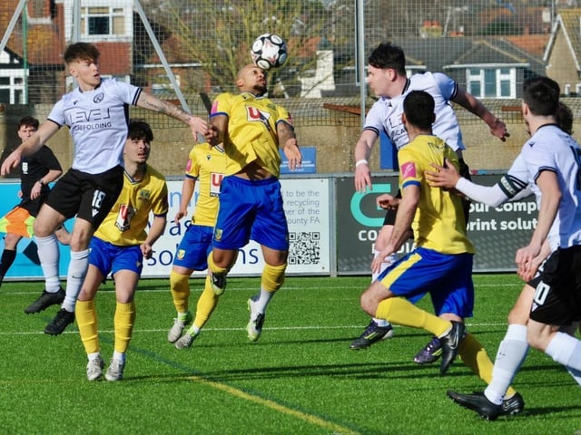 Lancing v Eastbourne United, SCFL premier